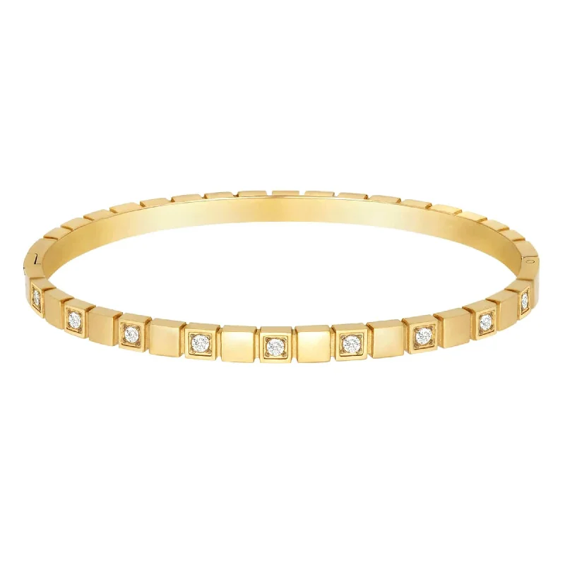 Open frame bangles-Champagne Bracelet