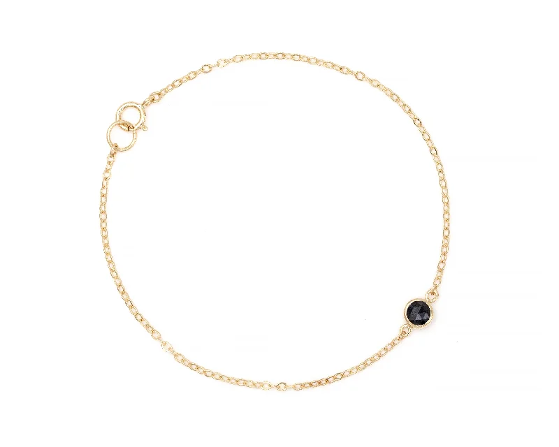 Stellar charm bangles-Black Diamond Lucy Bracelet