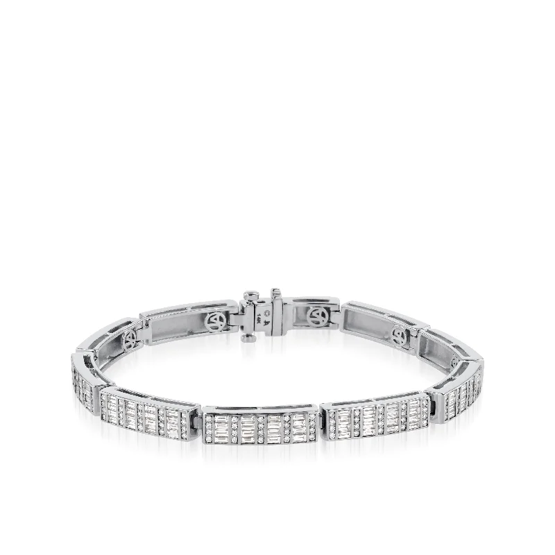 Flex thread bangles-Mirage Diamond Tennis Bracelet