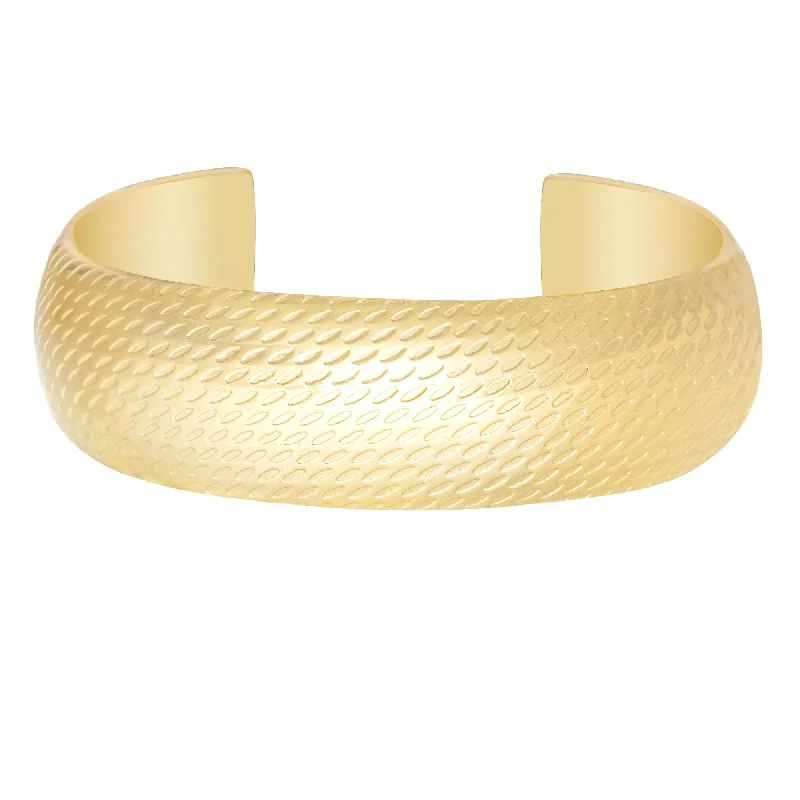 Cultured pearl bangles-Gretchen Cuff Bracelet