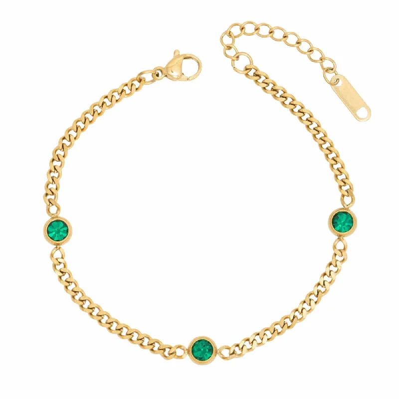 Sleek design bangles-Bessie Bracelet