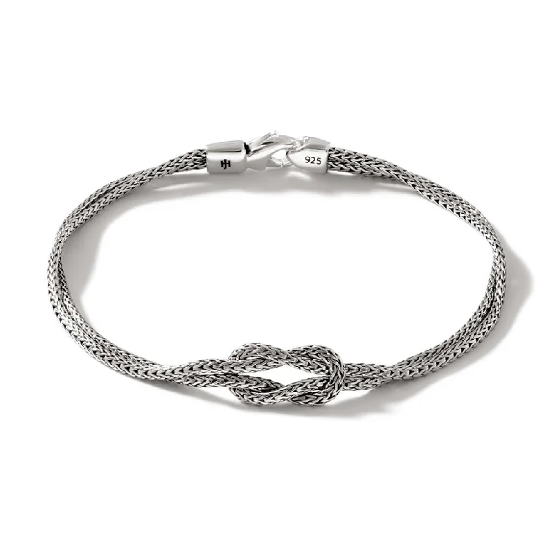 Custom word bangles-John Hardy Thin Love Knot Bracelet