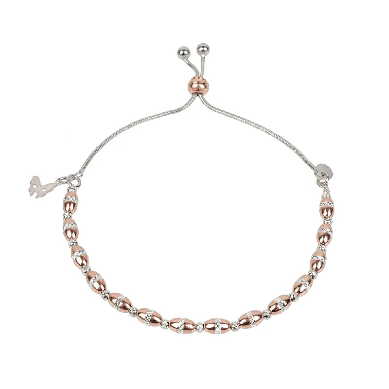 Smooth form bangles-Rose Gold Chic Bracelet Bold