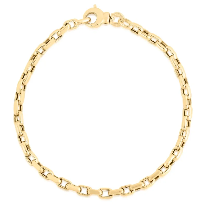 Small star bangles-Roberto Coin Square Link Chain Bracelet