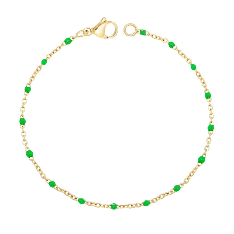 Round gem bangles-Sorrento Bracelet