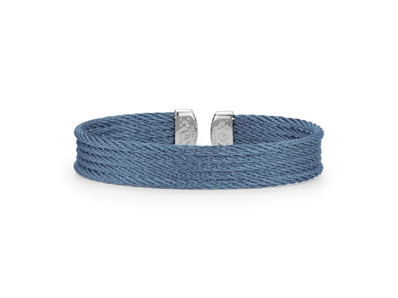 Woven cord bangles-Alor Cable Cuff Essentials Stackable Bracelet