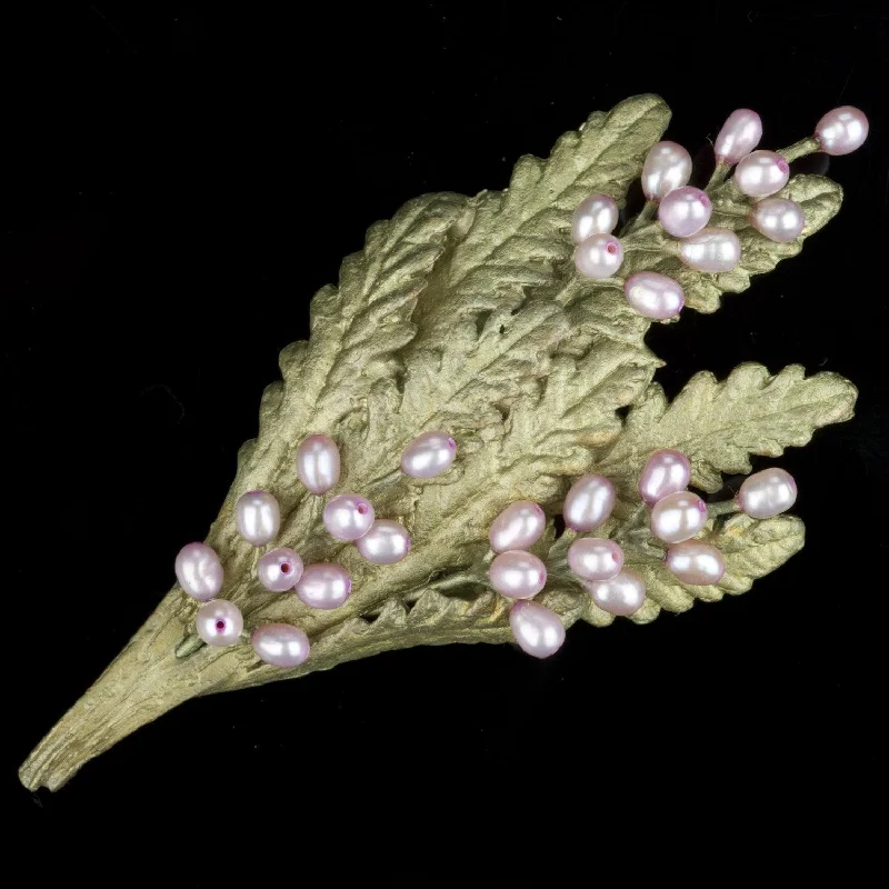 Multi-stone brooch-French Lavender Brooch