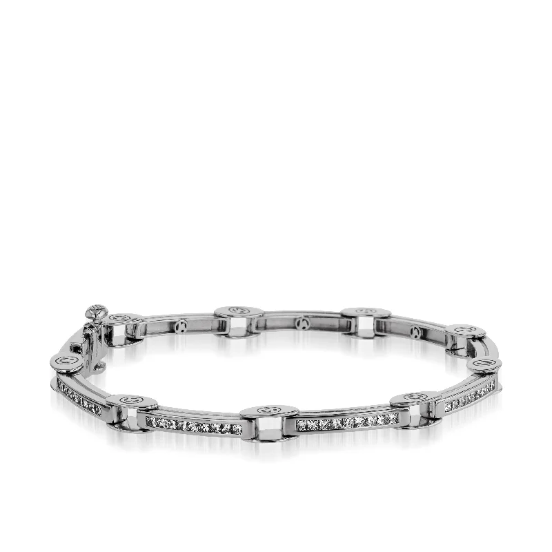 Baroque pearl bangles-Everlast Tennis Bracelet