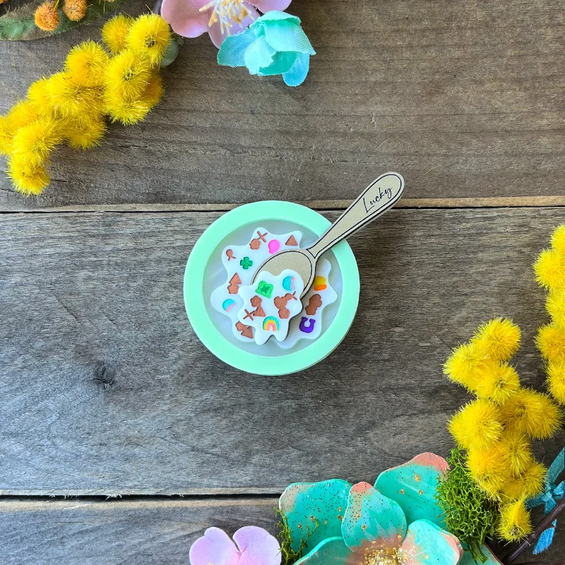 Topaz gem brooch-Lucky Cereal Brooch