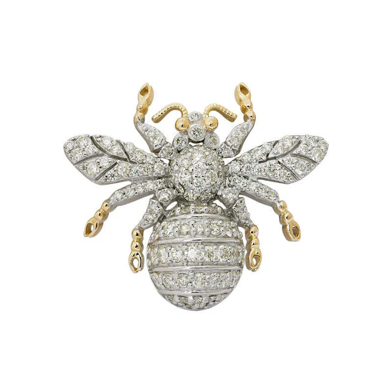 Joy charm brooch-Brooch- Diamond