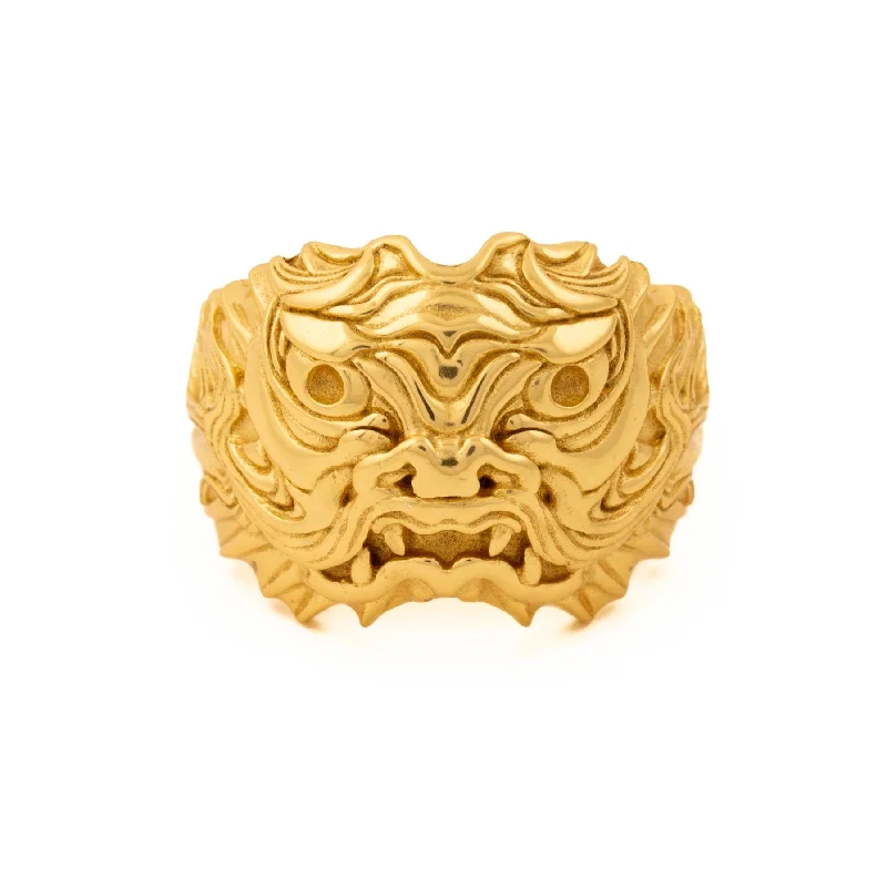 Subtle accent rings-Thunder God Dragon "Shen-Long"