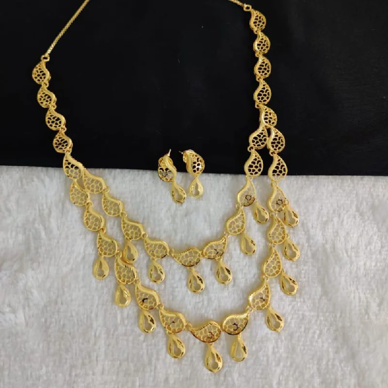 Radiant pearl necklaces-Pari Art Jewellery Forming Necklace Set